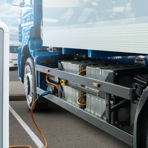 electric truck charging