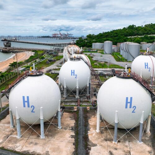 hydrogen gas storage tanks