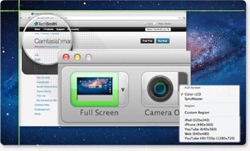 New! Camtasia Studio for Mac ver. 2.2
