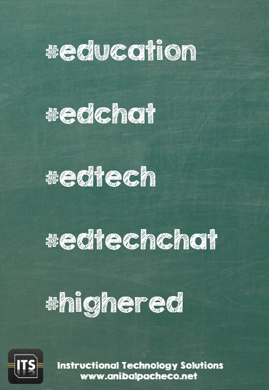 Top 5 Educational Twitter Hashtags